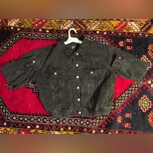 GAP Denim Black Jacket